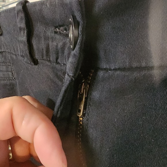 Tommy Hilfiger Black Chino Shorts Women's Size 10 Bermuda Casual Preppy Beach - Picture 4 of 7